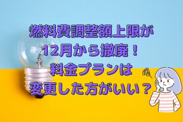 燃料費調整額上限撤廃